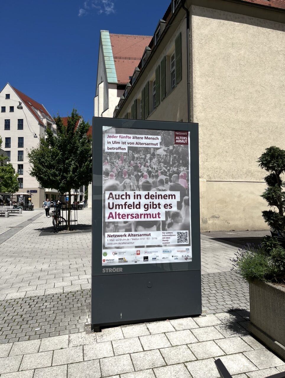 Aufklärungskampagne Altersarmut Mai - Juli 2026 Netzwerk Altersarmut (Christiane Blessing-Win)
