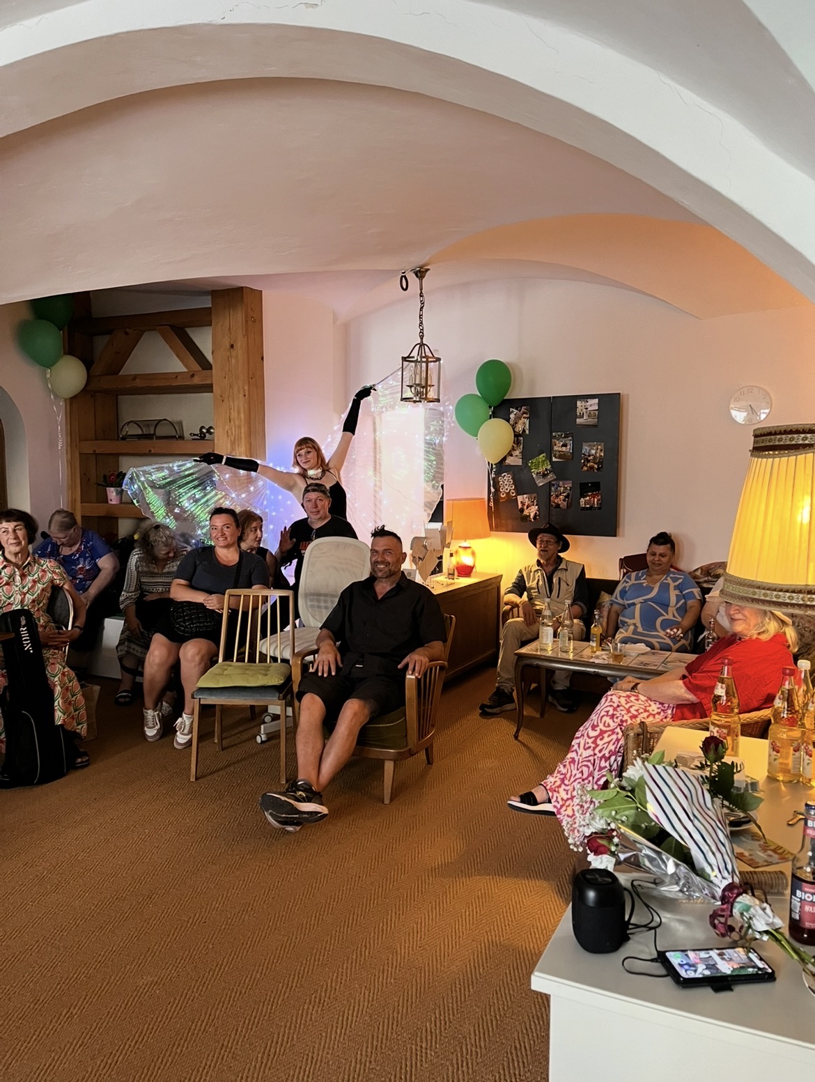 Geburtstagsfeier und offizielle Eröffnung Marktplatz 10 (Christiane Blessing-Win)