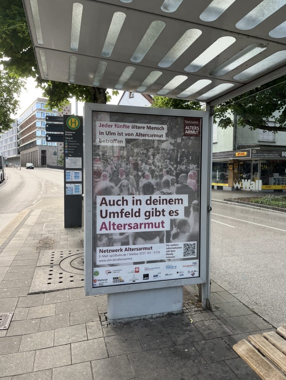 Aufklärungskampagne Altersarmut Mai - Juli 2026 Netzwerk Altersarmut (Christiane Blessing-Win)